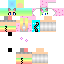 Cute Rainbow Cat Girl [Skin 2]