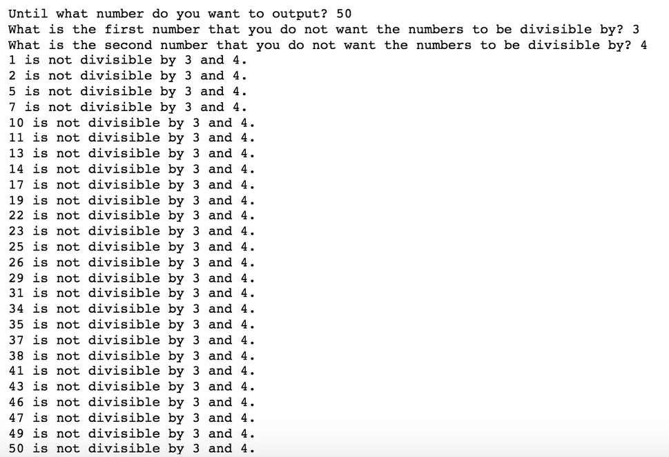 Divisibility