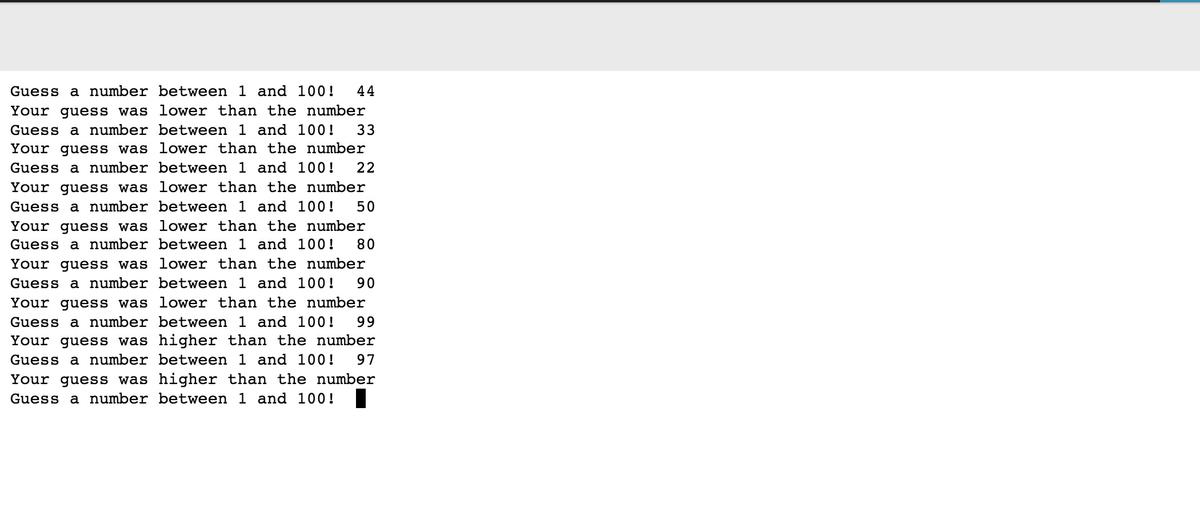 Higher Lower Game