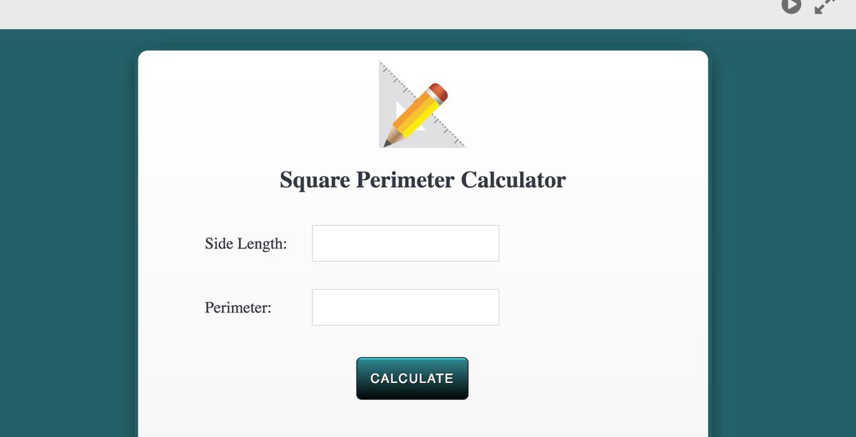 Perimeter and Area Calculator