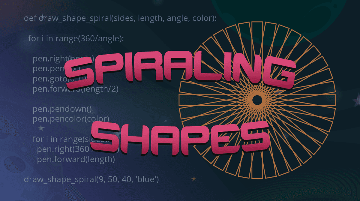 Spiraling figures