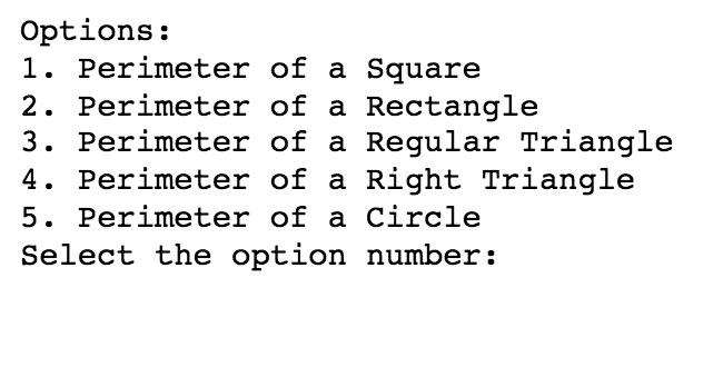 Perimeter Calculator