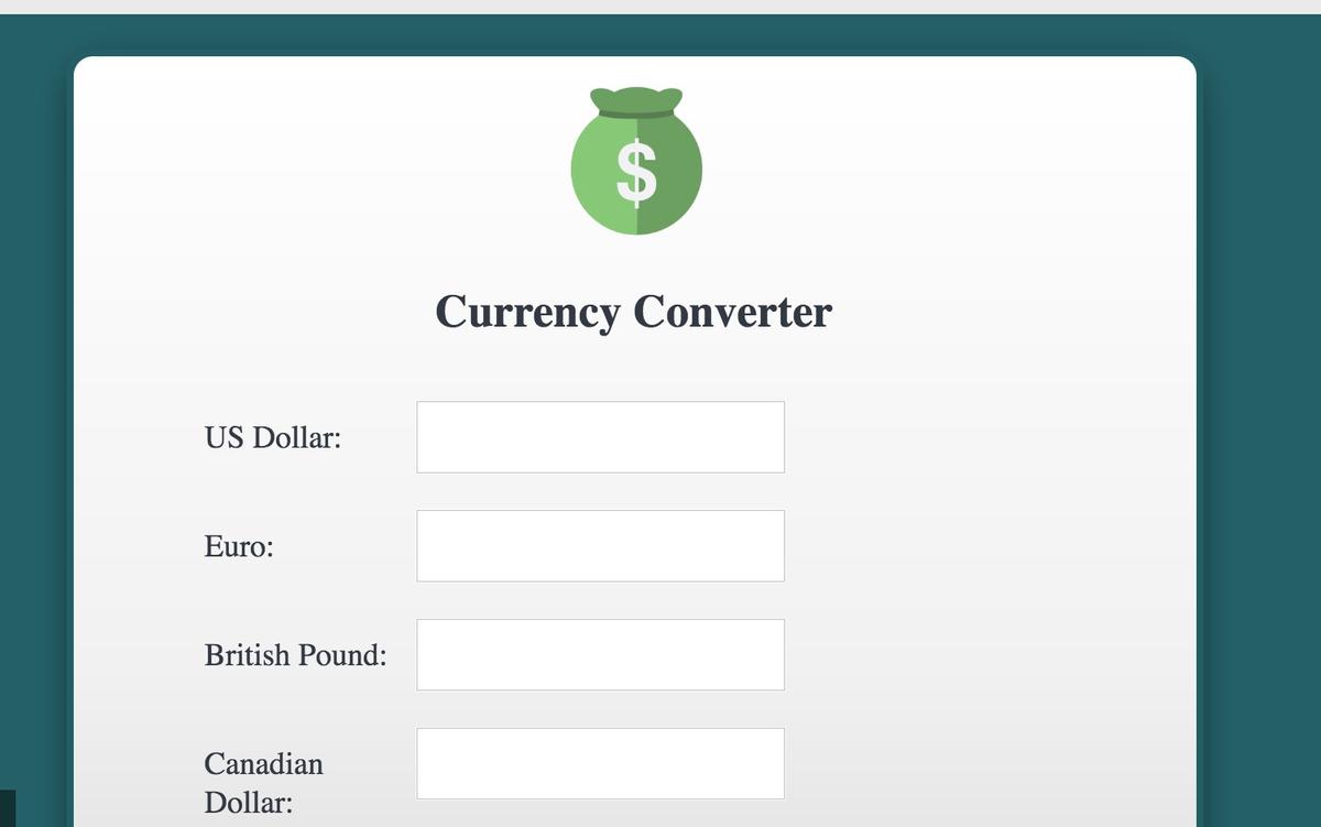 money converter!