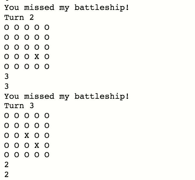 Single Player Battleship