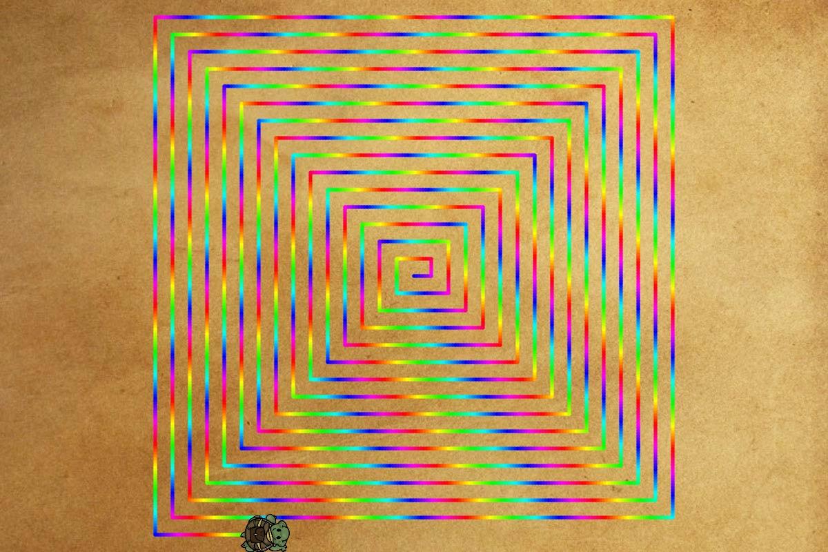 Rainbow maze