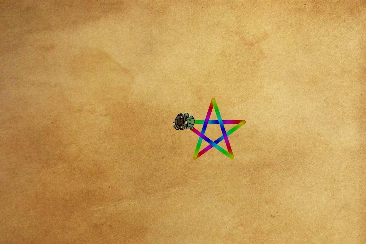 star of David (rainbow)