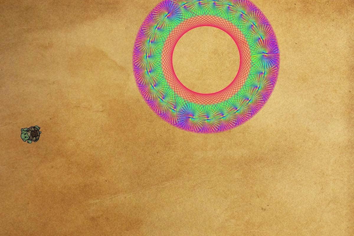 rainbow circle