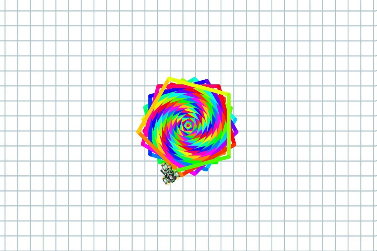 rainbow spiral