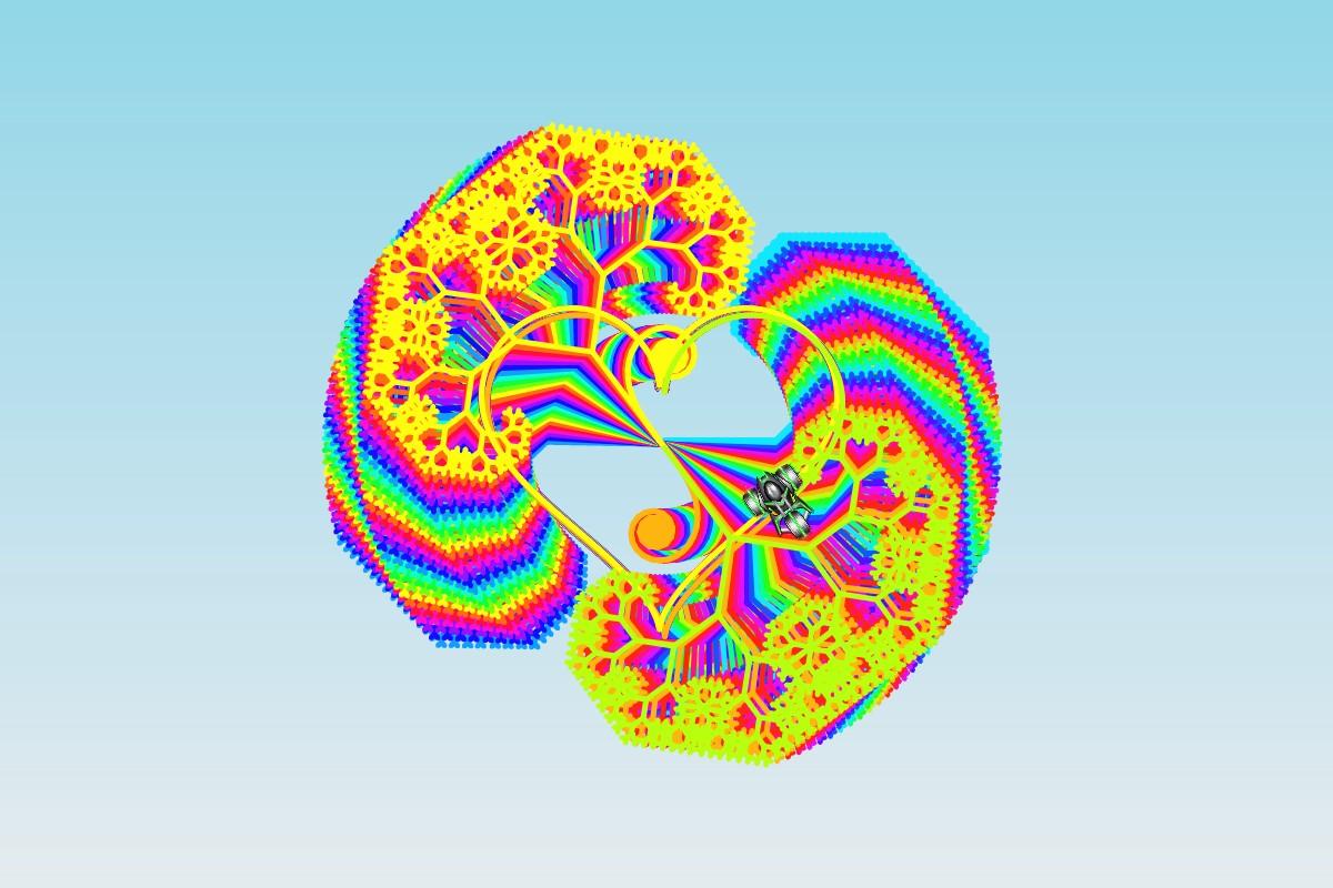 rainbow spiral