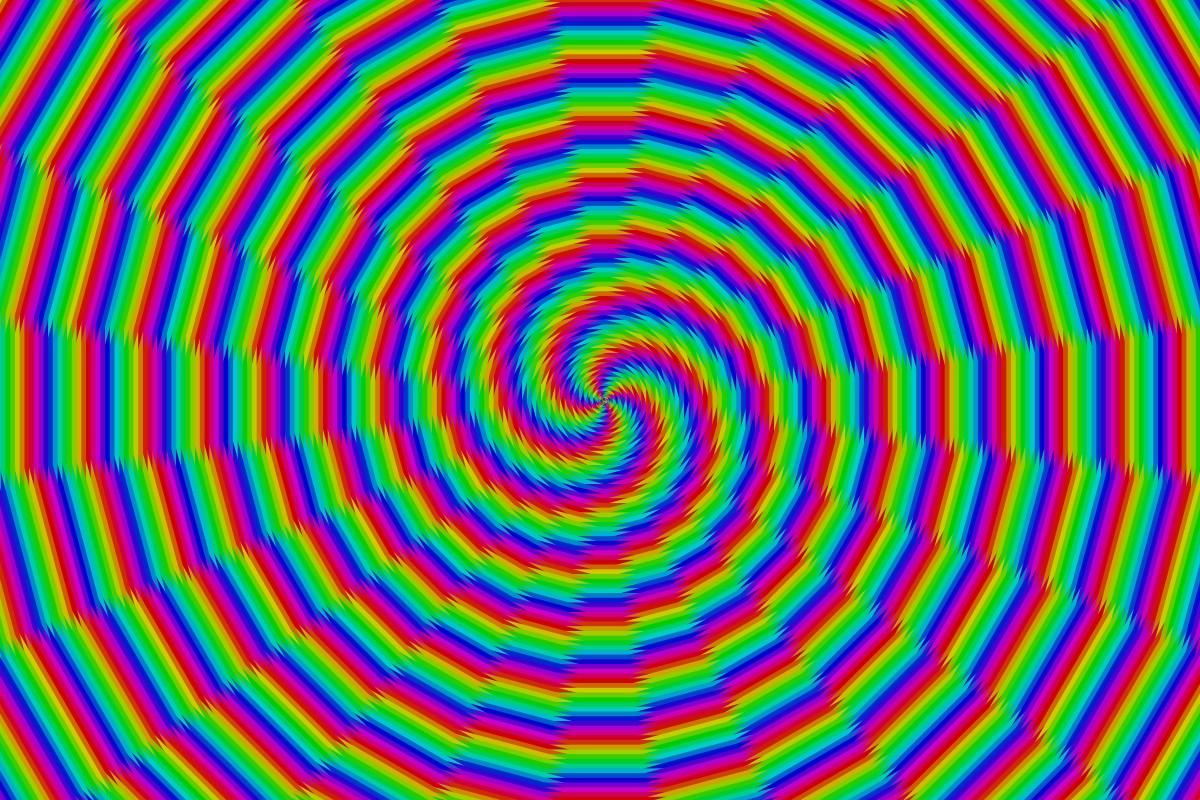 Swirly Rainbow