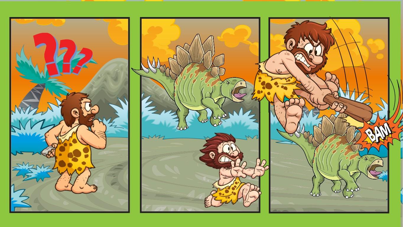 cave man comic