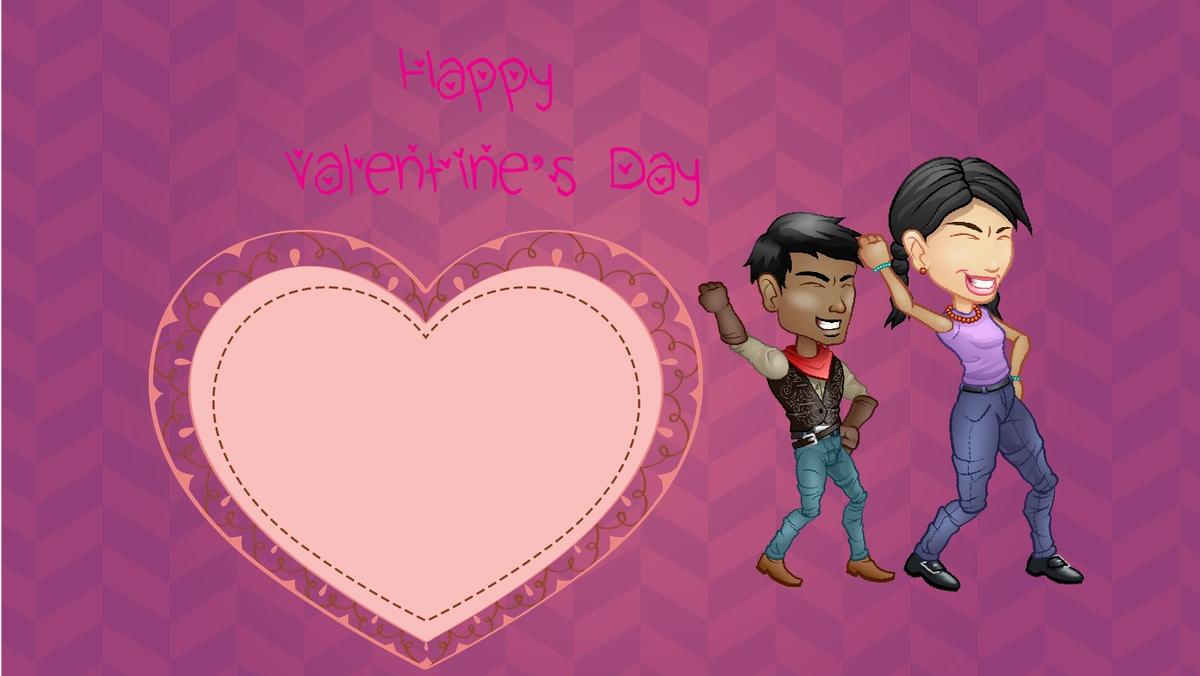 Valentimes greeting card!