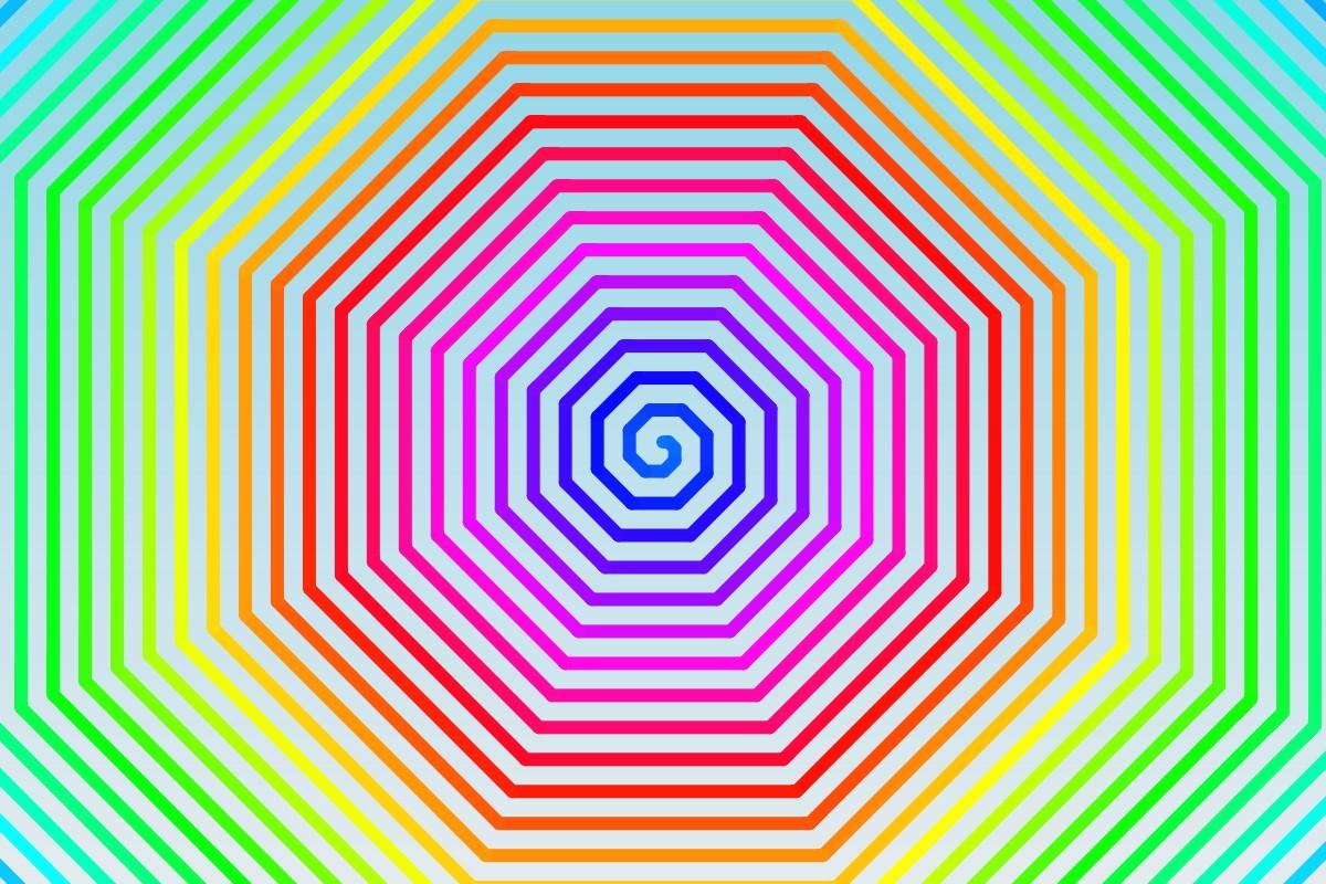 Rainbow Swirly