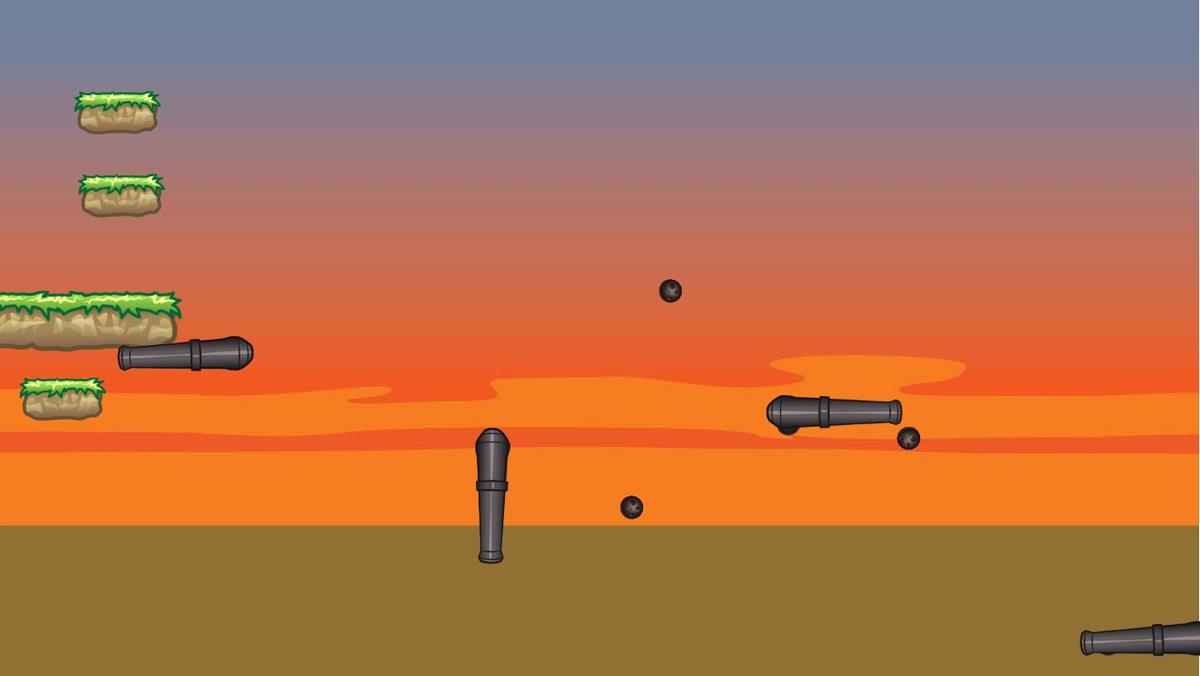 2 Player Cannon Game