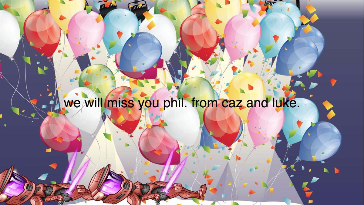 we will miss you phil.