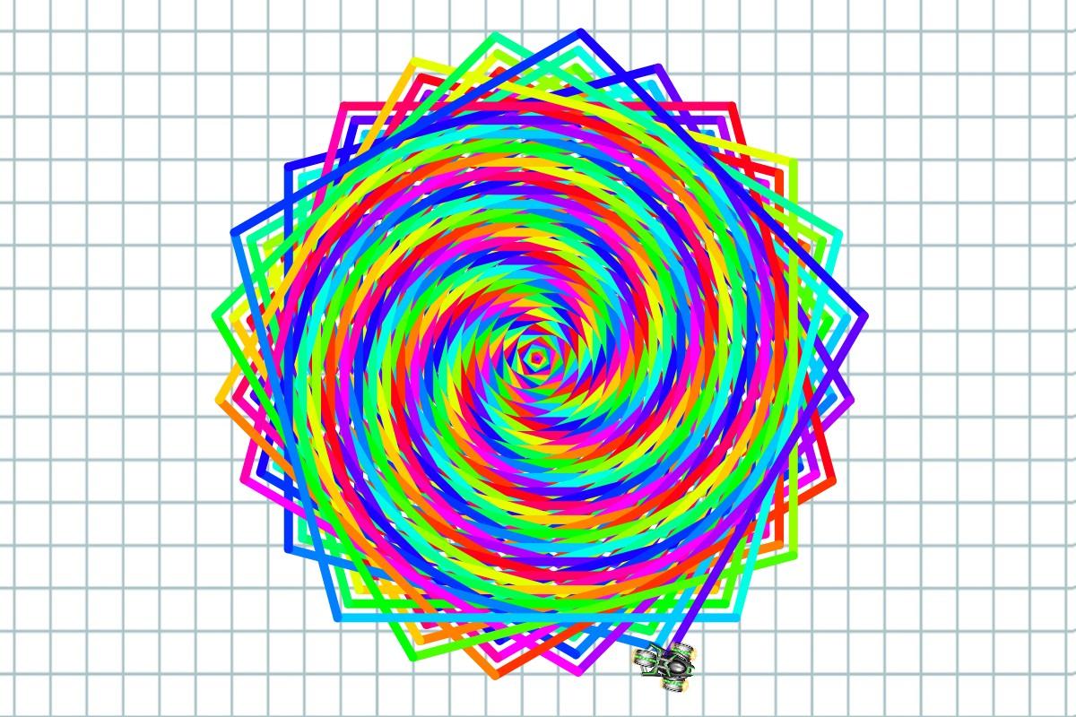 colorful spin