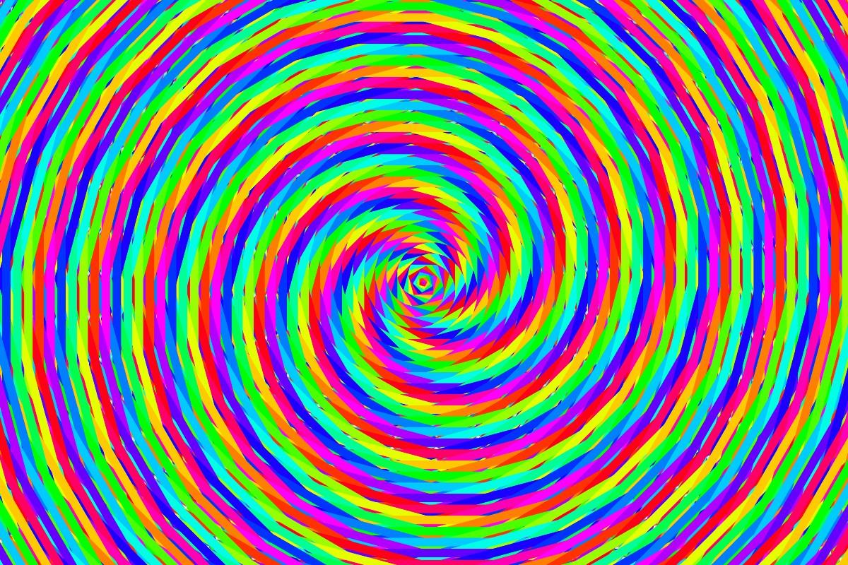 colorful spiral