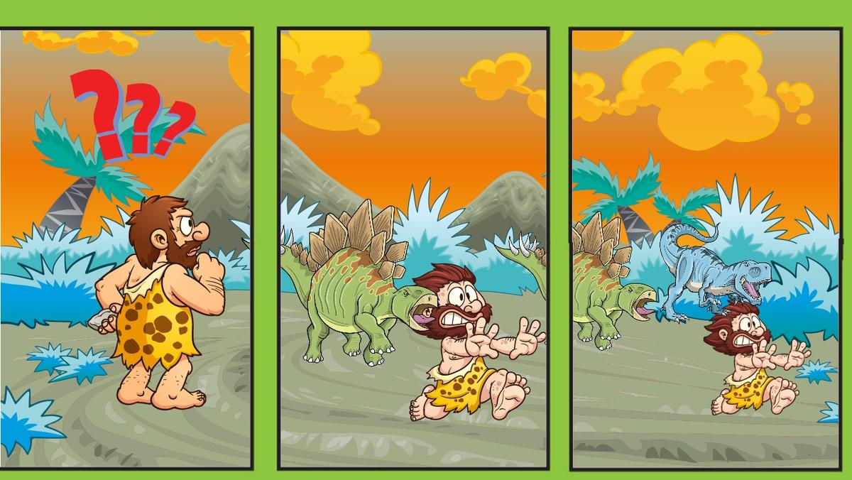 caveman trouble