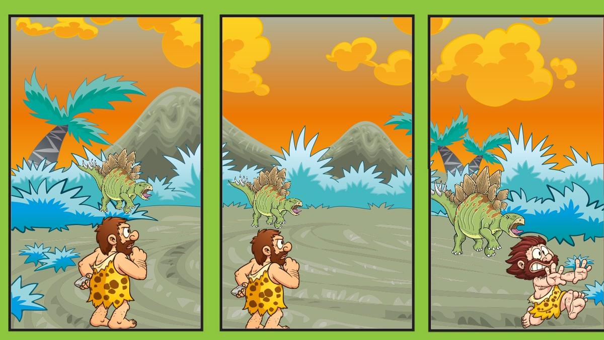 Cave Man Comic