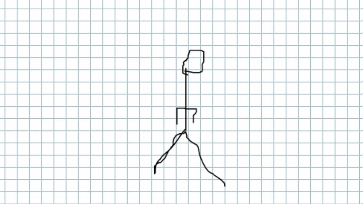 dancing stickman