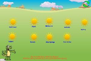 Weather for Australia 1