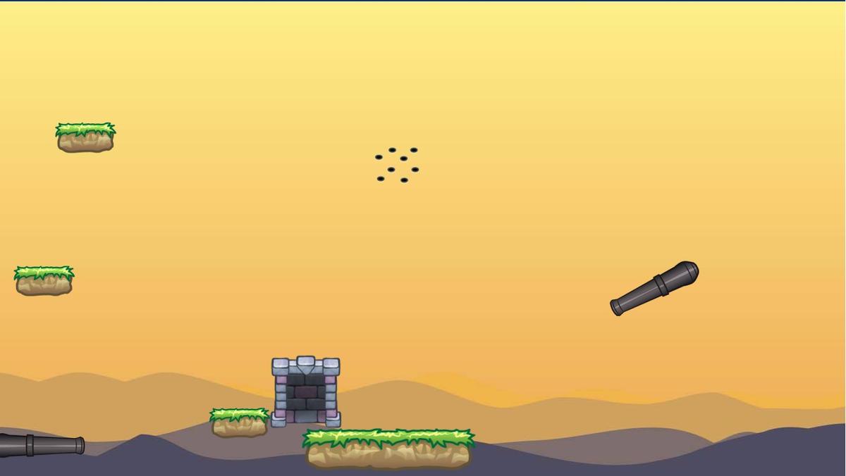 2-Player Cannon Game