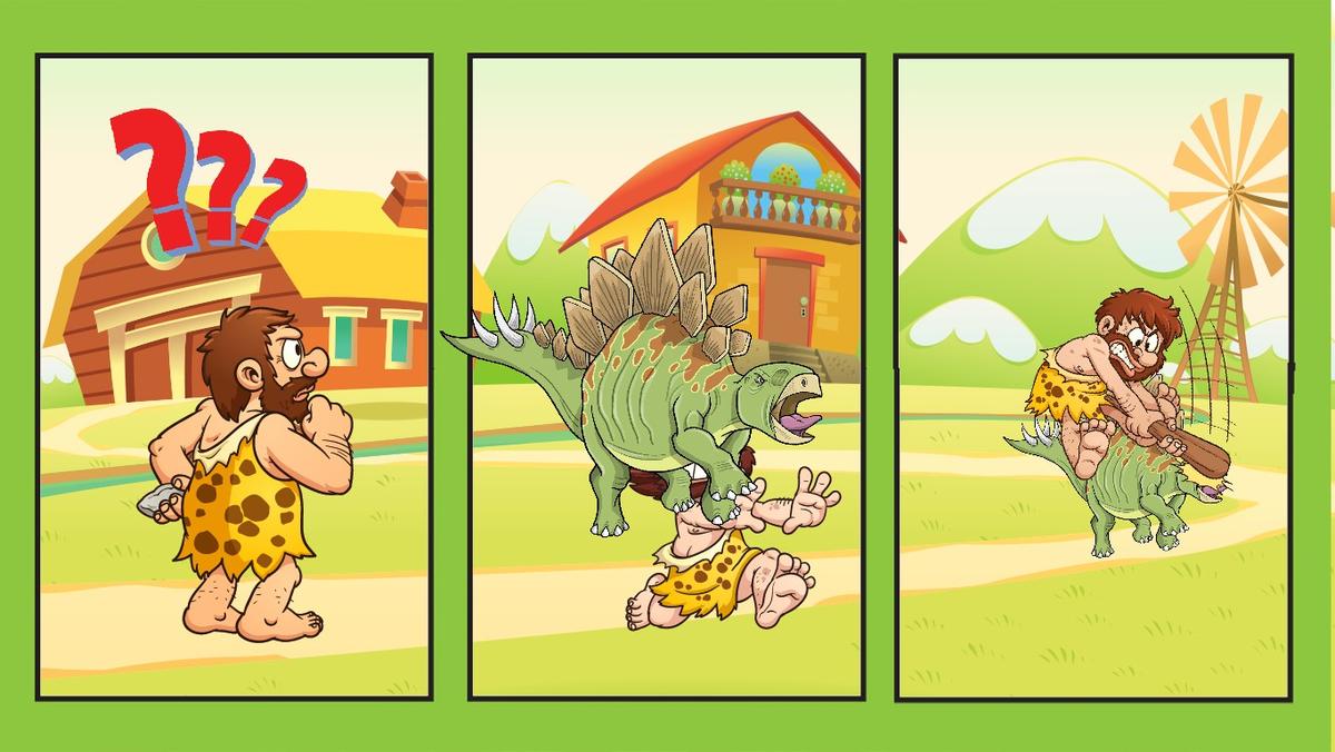 Dinosaur comic