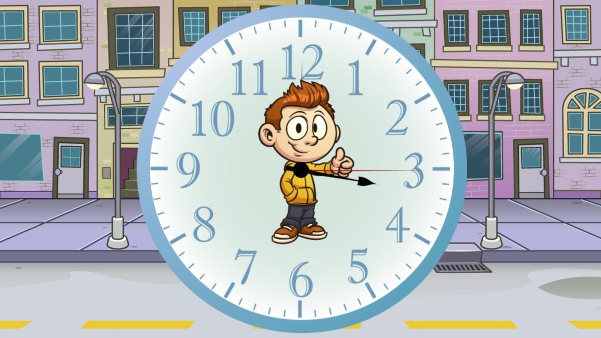 the boy in the Clock