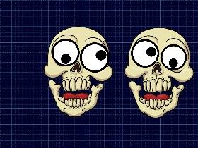 crazy skull