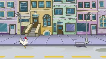 Chicken Crossing 1