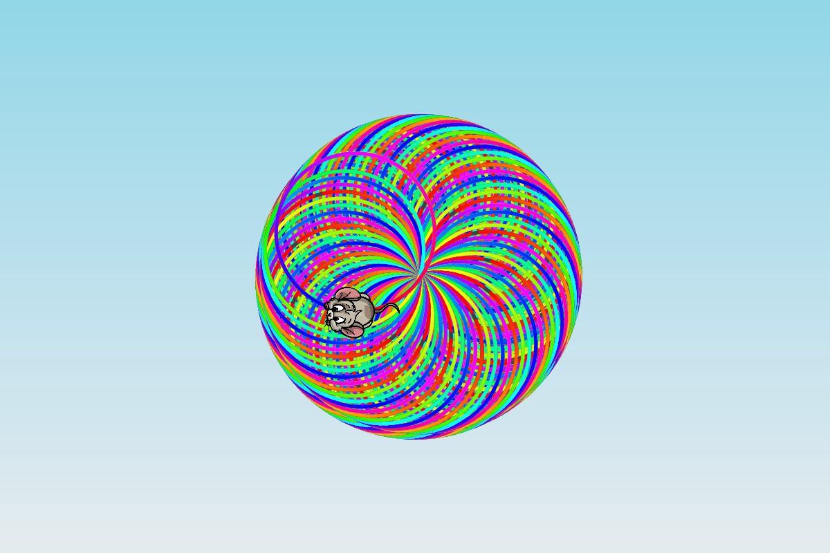 rainbow circle