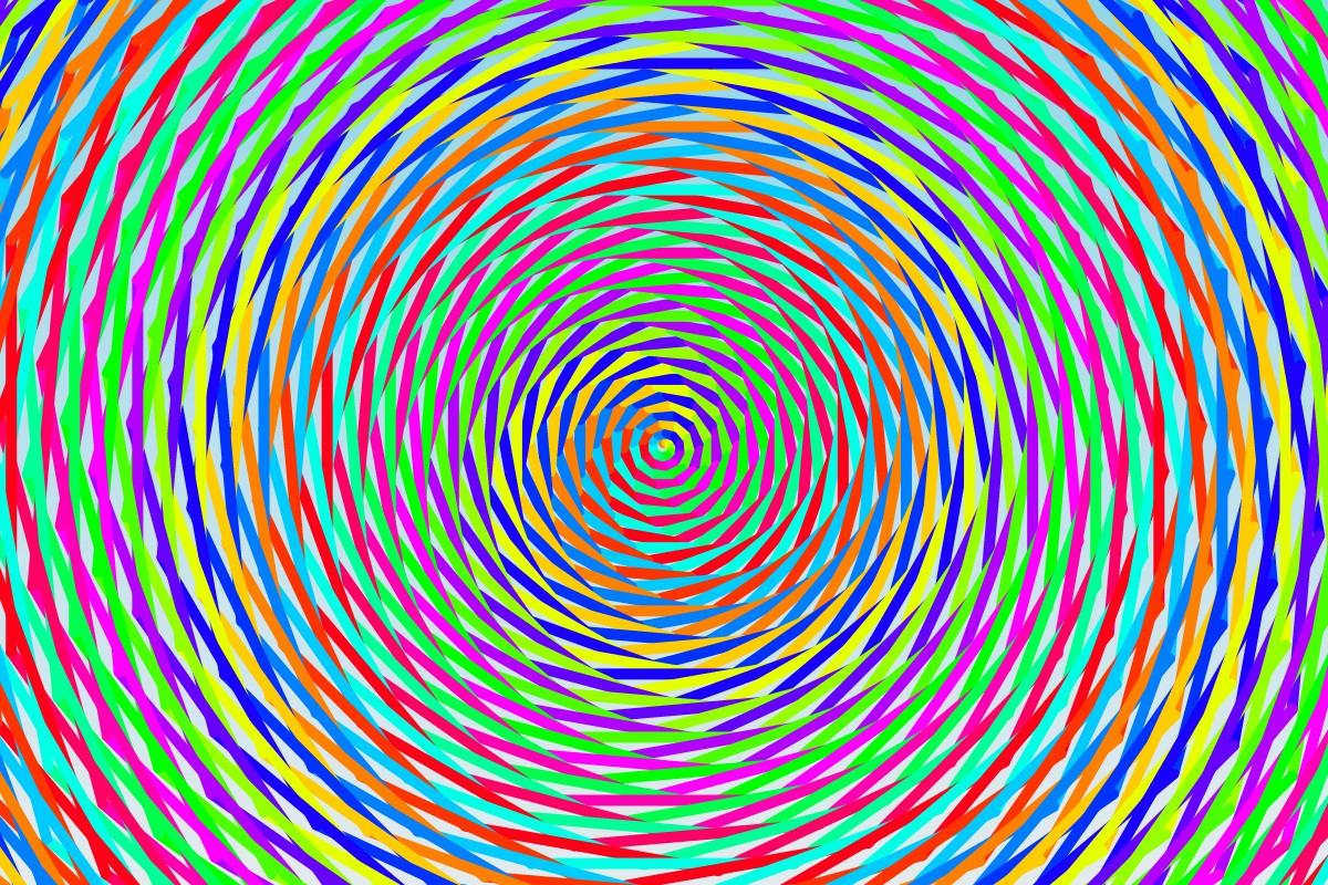 rainbow spiral