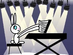 PIANO BUNNY!!!!