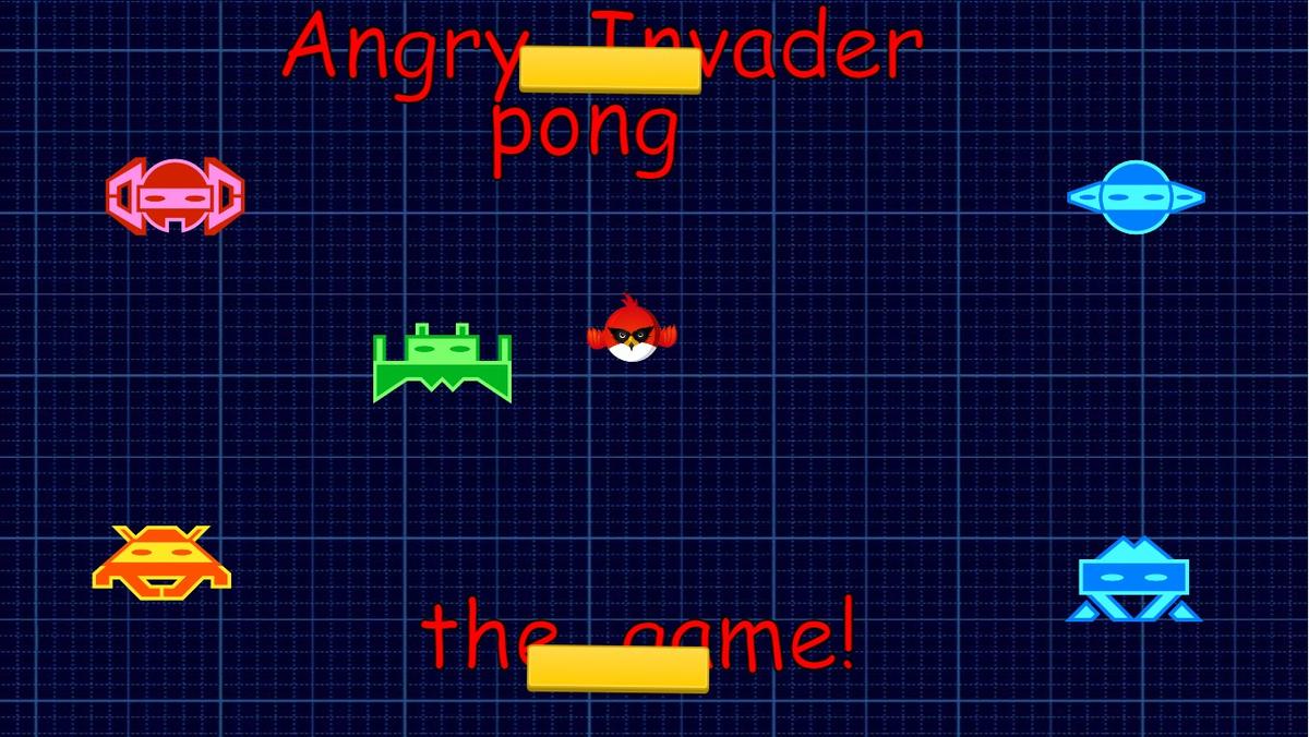 Angry Invader Pong the Game