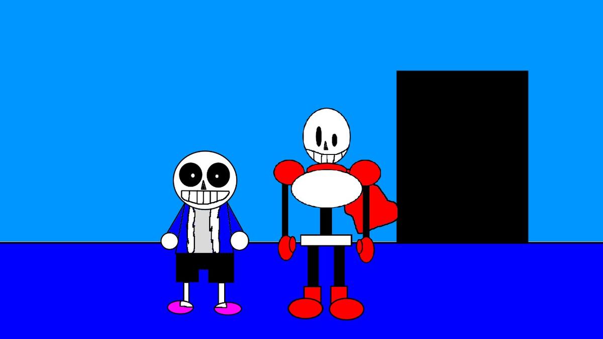 Sans Tells Papyrus A Joke