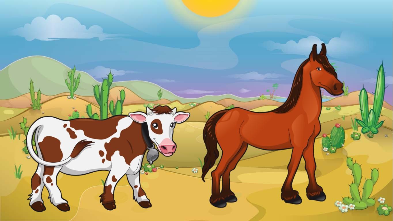 horse and cow talk