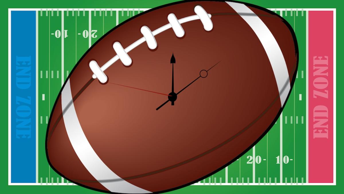 football clock