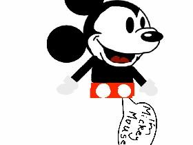 How To Draw Mickey Mouse 1