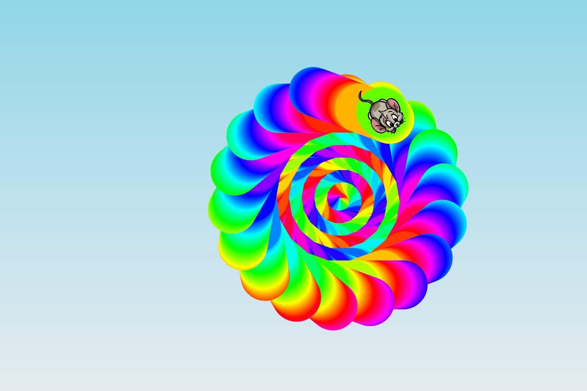 Colourful Spiral