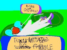 Pokémon Battle; Squirtle VS Rattata