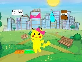 Take care of pickachu