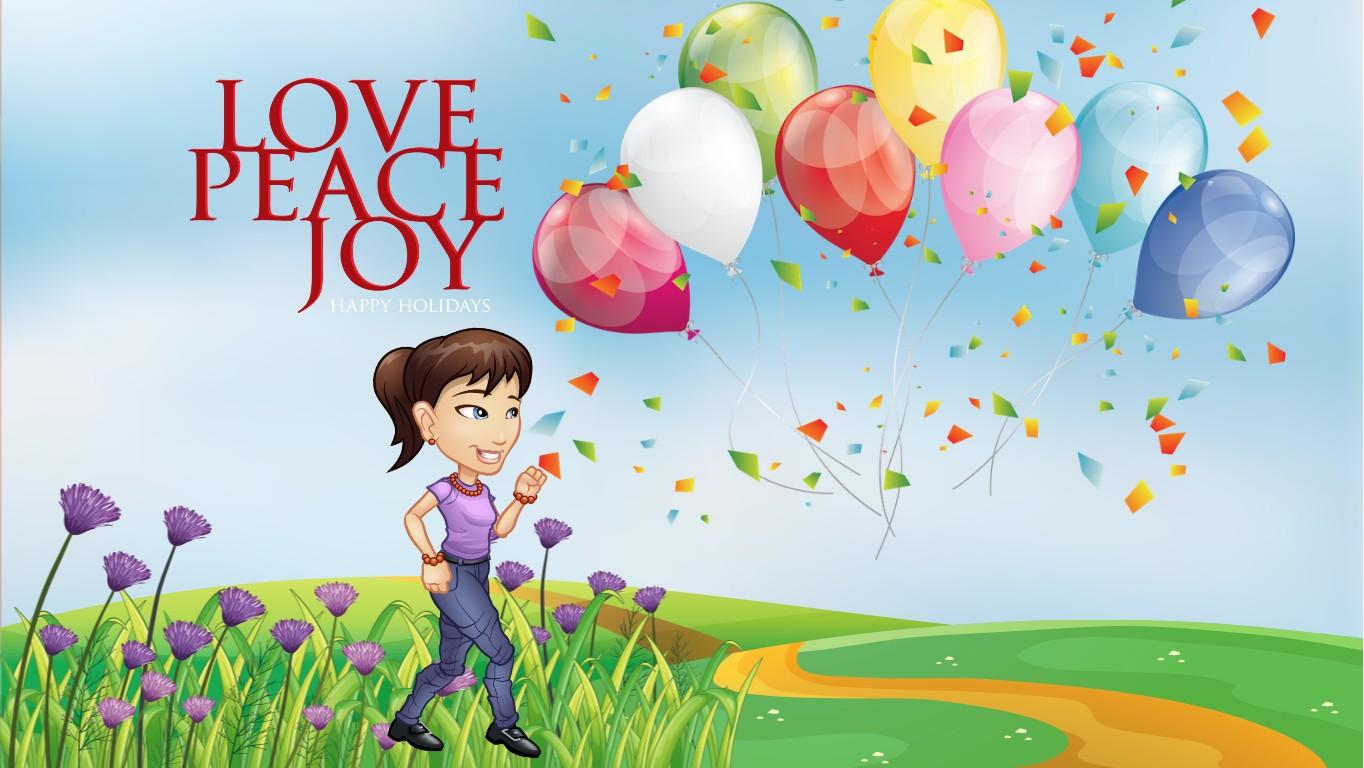 love peace and joy