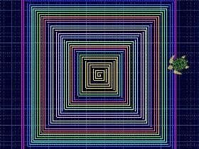 Spiral Squares