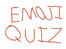 emoji quiz 1