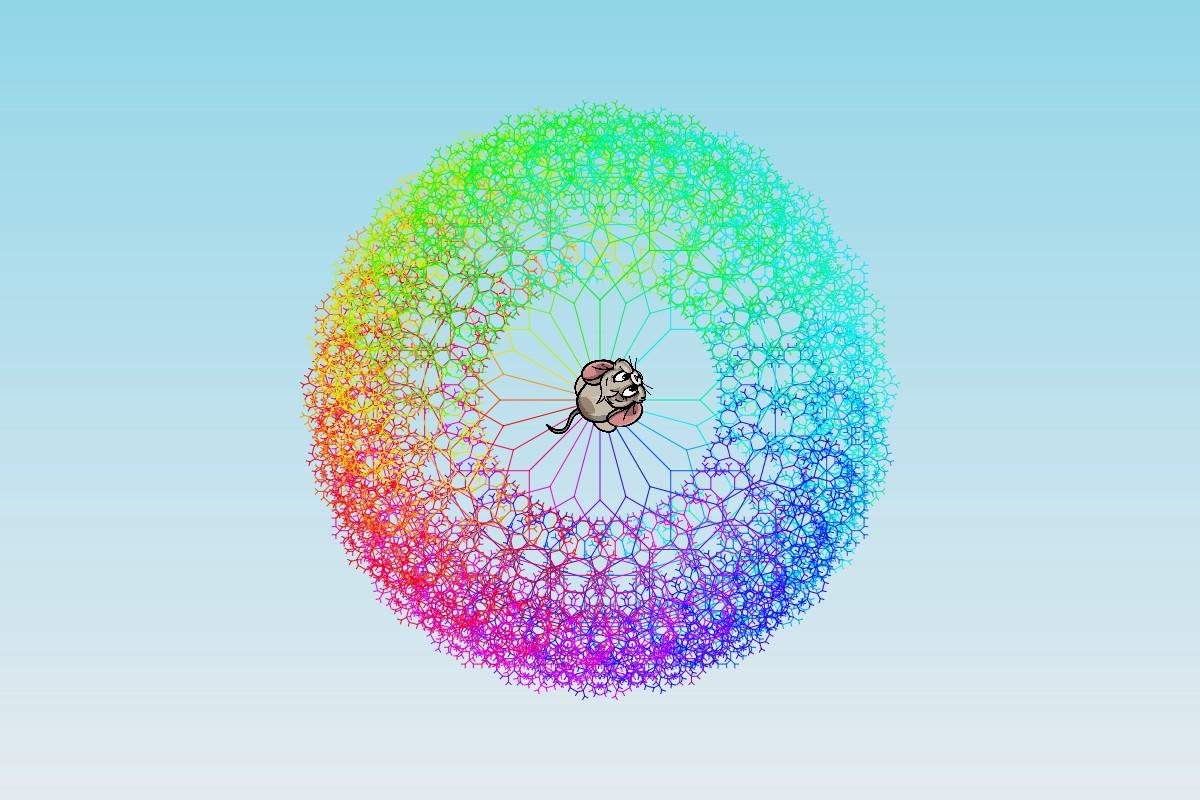 rainbow spiral