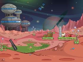 angry birds mars city