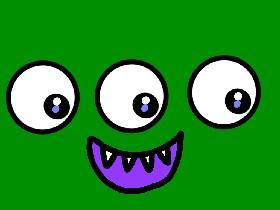 Googly alien