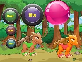 Buttons 3 Dragon forest battle