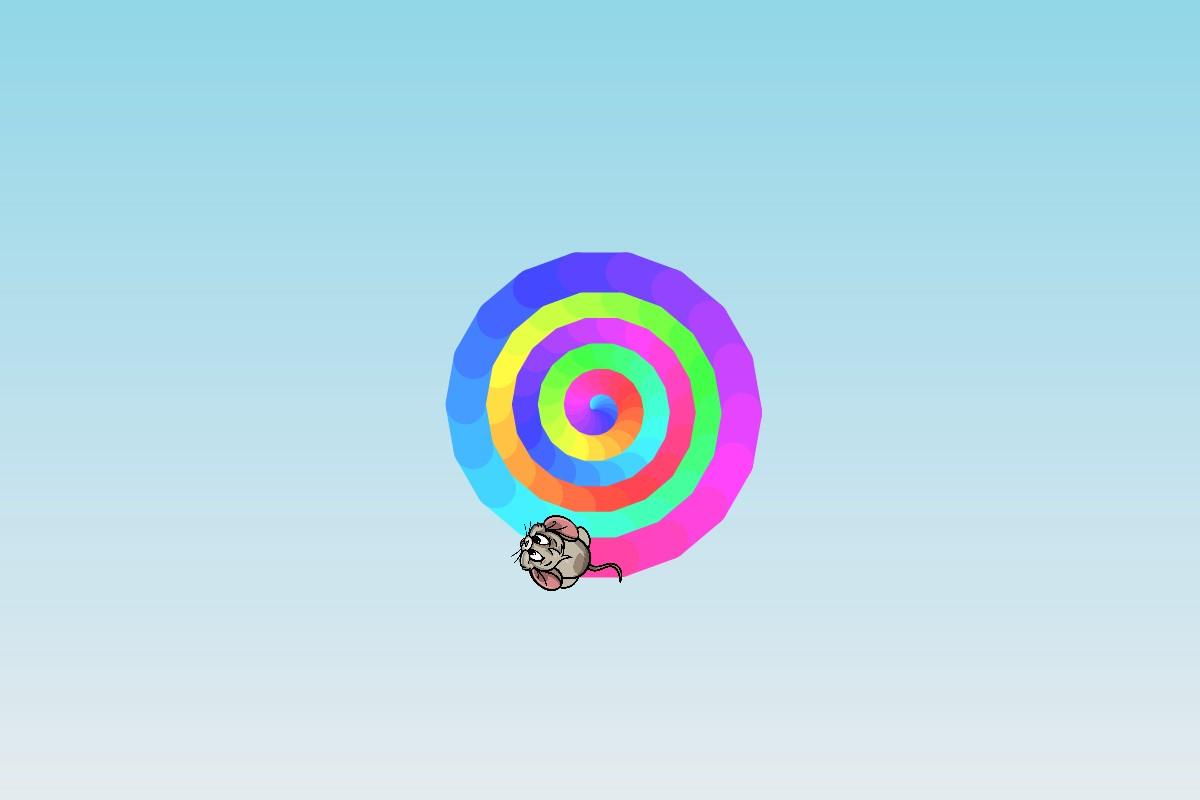 Lollipop swirl