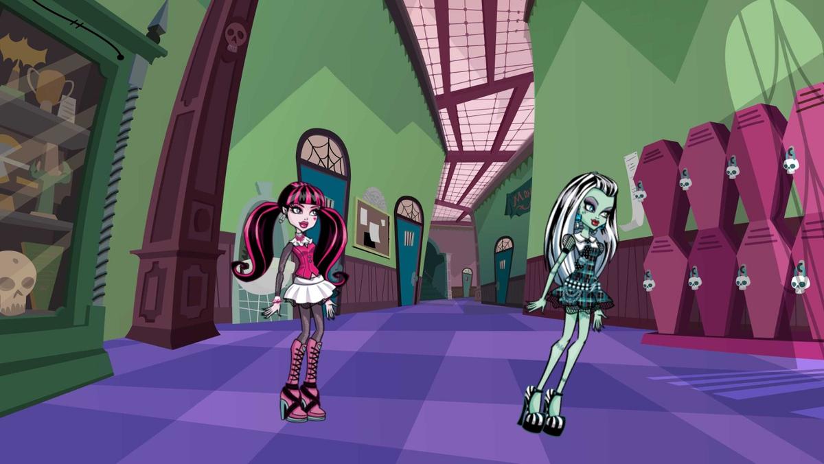 MONSTER HIGH CHEERLEADER SQUAD